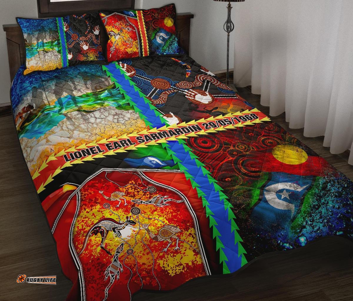 Quilt Set Covers Aboriginal Mix Ver01