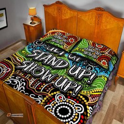 NAIDOC Week Quilt Bed Set Indigenous Style