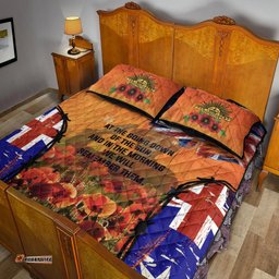 Australia ANZAC Day Quilt Bed Set ANZAC Day Commemoration