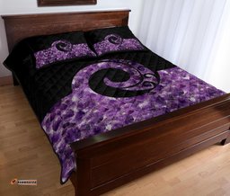 Amethyst Koru New Zealand Quilt Bed Set