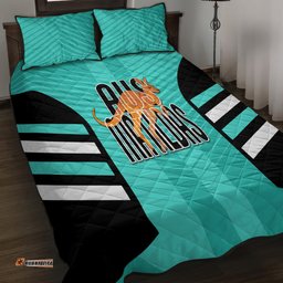 Australia Soccer Quilt Bed Set Go Matildas Dynamic Turquoise