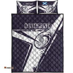 Scotland Rugby Quilt Bed Set Scottish Rugby