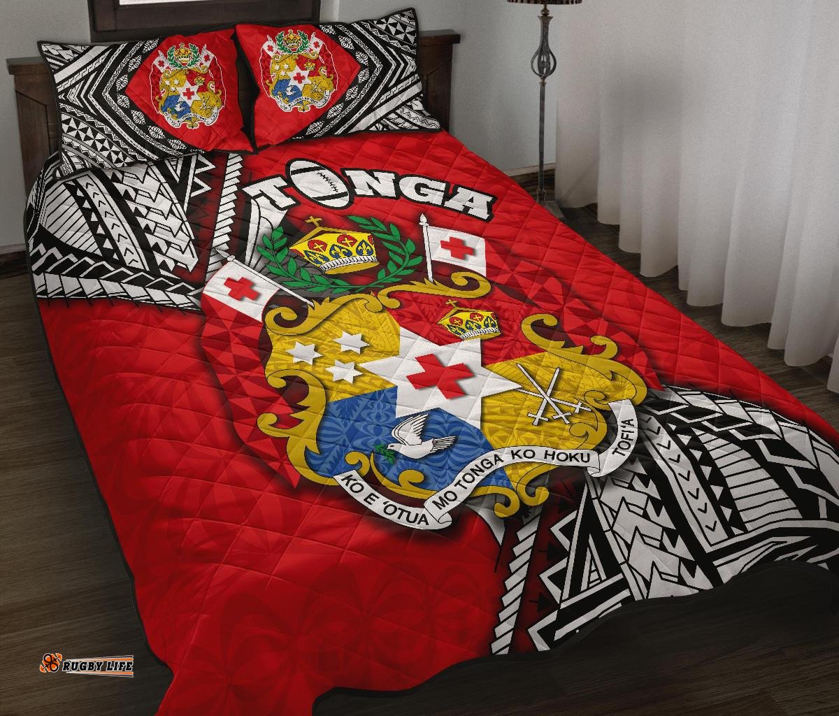 Tonga Rugby Quilt Bed Set Royal Style 07