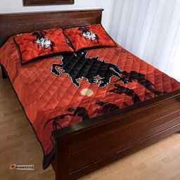 Custom Personalised St. George Illawarra Dragons ANZAC Quilt Bed Set Simple Style Red