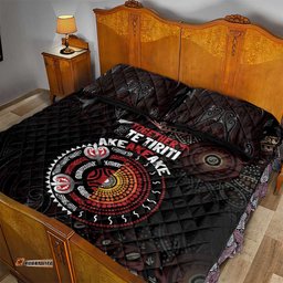 Aotearoa and Australia Indigenous Quilt Bed Set Stand Together For Te Tiriti