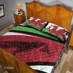 Wales Celtic Quilt Bed Set Legend of Wales Color
