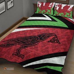 Wales Celtic Quilt Bed Set Legend of Wales Color