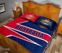 Quilt Bed Set Australian's Pride Ver01
