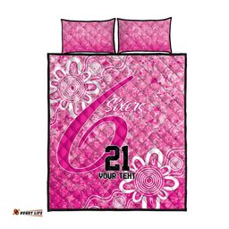 Australian Sixers Cricket Custom Quilt Bed Set Minimalism Aboriginal