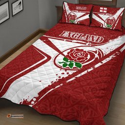 England Rugby Quilt Bed Set England Rugby