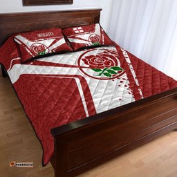 England Rugby Quilt Bed Set England Rugby