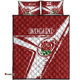 England Rugby Quilt Bed Set England Rugby