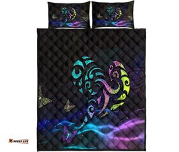 Light Maori New Zealand Quilt Bed Set
