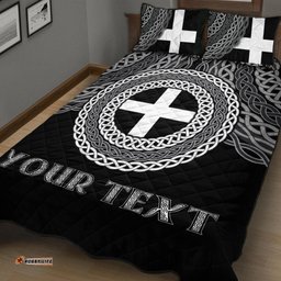 Cornwall Celtic Personalised Quilt Bed Set Legend of Cornwall