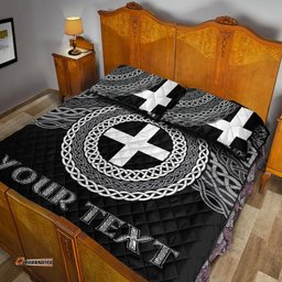 Cornwall Celtic Personalised Quilt Bed Set Legend of Cornwall