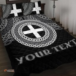 Cornwall Celtic Personalised Quilt Bed Set Legend of Cornwall