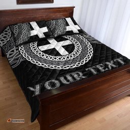 Cornwall Celtic Personalised Quilt Bed Set Legend of Cornwall