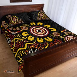 Australia NAIDOC Week Quilt Bed Set NAIDOC Week Heal Country