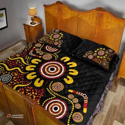 Australia NAIDOC Week Quilt Bed Set NAIDOC Week Heal Country
