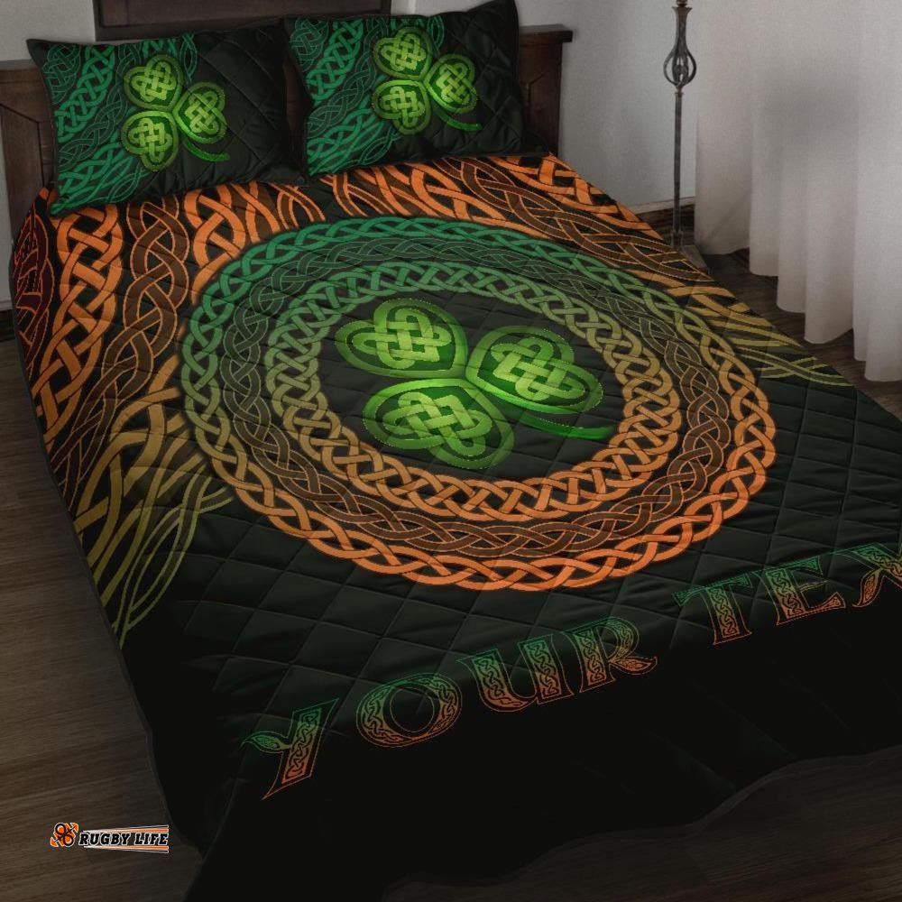 Ireland Celtic Personalised Quilt Bed Set Celtic Pride