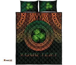 Ireland Celtic Personalised Quilt Bed Set Celtic Pride