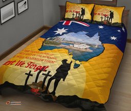 ANZAC Day Quilt Bed Set Today's Peace Is Yesterday's Sacrifice