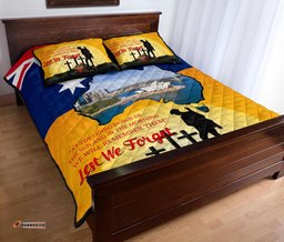 ANZAC Day Quilt Bed Set Today's Peace Is Yesterday's Sacrifice