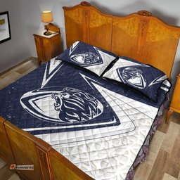 Scotland Rugby Quilt Bed Set Celtic Scottish Rugby Ball Lion Ver
