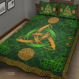 Celtic Quilt Bed Set Celtic Triquetra Knot