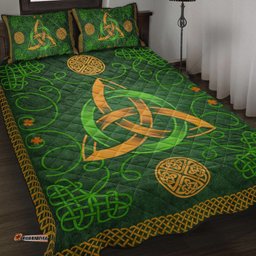 Celtic Quilt Bed Set Celtic Triquetra Knot