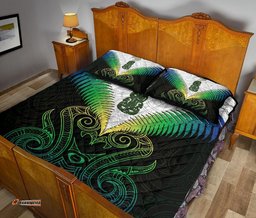 Maori Manaia New Zealand Quilt Bed Set Rasta