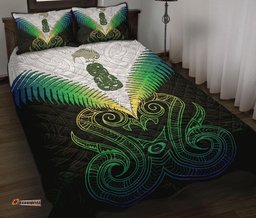 Maori Manaia New Zealand Quilt Bed Set Rasta