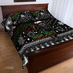 Custom Panthers Rugby Quilt Bed Set Go The Mighty Panthers Christmas Vibe Unique