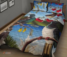 New Zealand Native Birds Quilt Bed Set