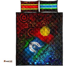 Quilt Bed Set Always Was, Always Will Be NAIDOC Week