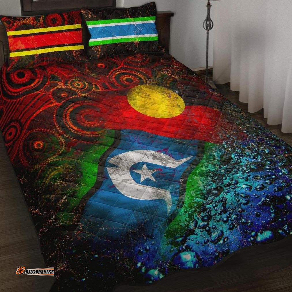 Quilt Bed Set Always Was, Always Will Be NAIDOC Week