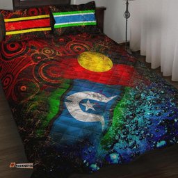 Quilt Bed Set Always Was, Always Will Be NAIDOC Week