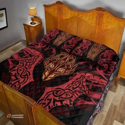 Celtic Dragon Quilt Bed Set Dragon Sword, Cross Patterns