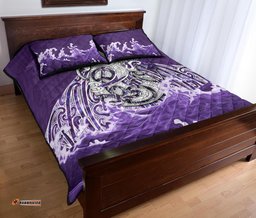 Maori Manaia The Purple Sea Quilt Bed Set