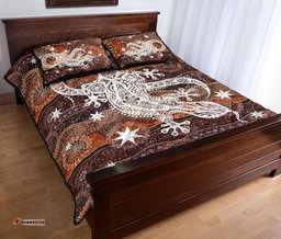 Aboriginal Quilt Cover Sets, Lizard Patterns Dot Painting