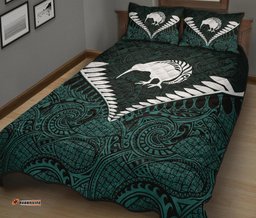 Kiwi Silver Fern Classic Quilt Bed Set Dark State