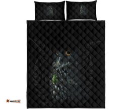 Maori Morepork Quilt Bed Set