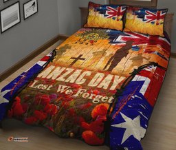 Australia ANZAC Day Quilt Bed Set ANZAC Day Commemoration 1939 1945 06