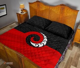 Koru Maori New Zealand Quilt Bed Set