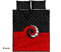 Koru Maori New Zealand Quilt Bed Set