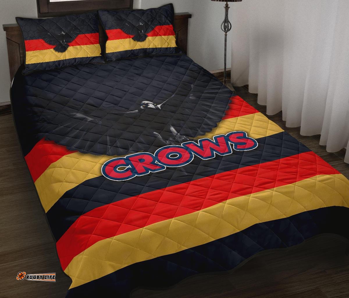 adelaide quilt bed set original crows