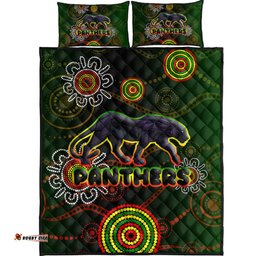 Vibe Hoodie Quilt Bed Set Penrith Panthers Quilt Bed Set 02