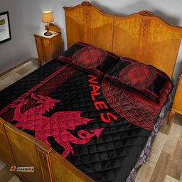 Wales Celtic Quilt Bed Set Cymru and Celtic Pattern