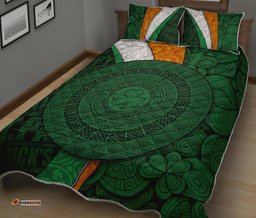 VibeHoodie Quilts Bed Set Ireland Green Partrick's Day 08