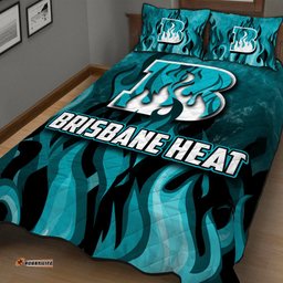 Brisbane Heat Quilt Bed Set Cricket Special Style